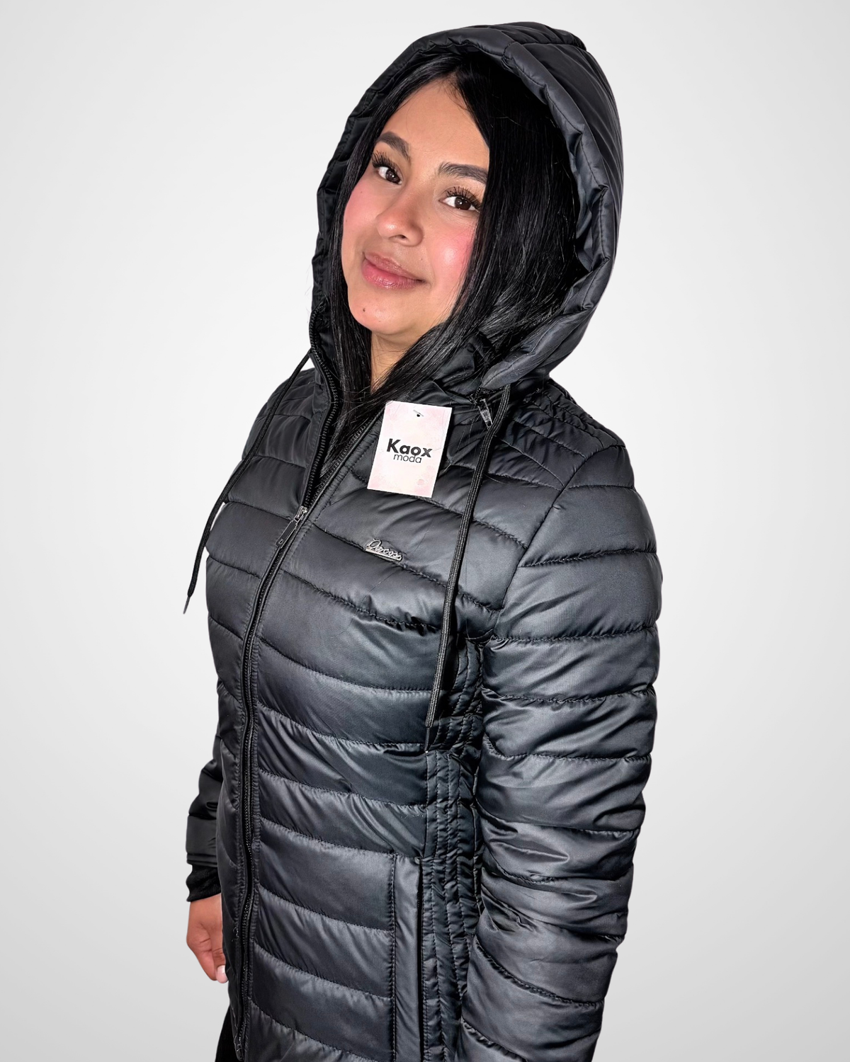 Chaqueta Acolchada con Capucha