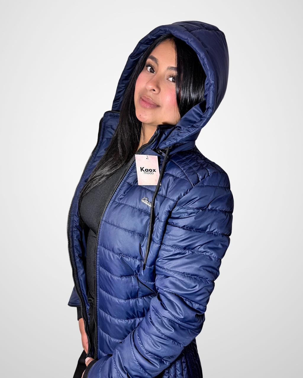 Chaqueta Acolchada con Capucha